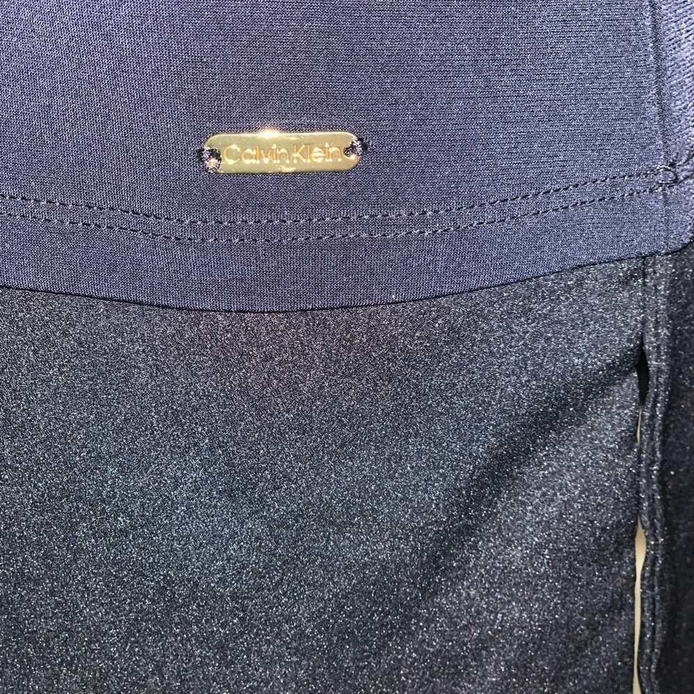 Calvin Klein Navy Blue Top - Picture 8 of 10